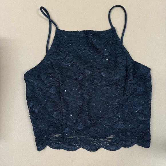 💕2PC CROP & A LINE MAXI FORMAL SET - Picture 4 of 14